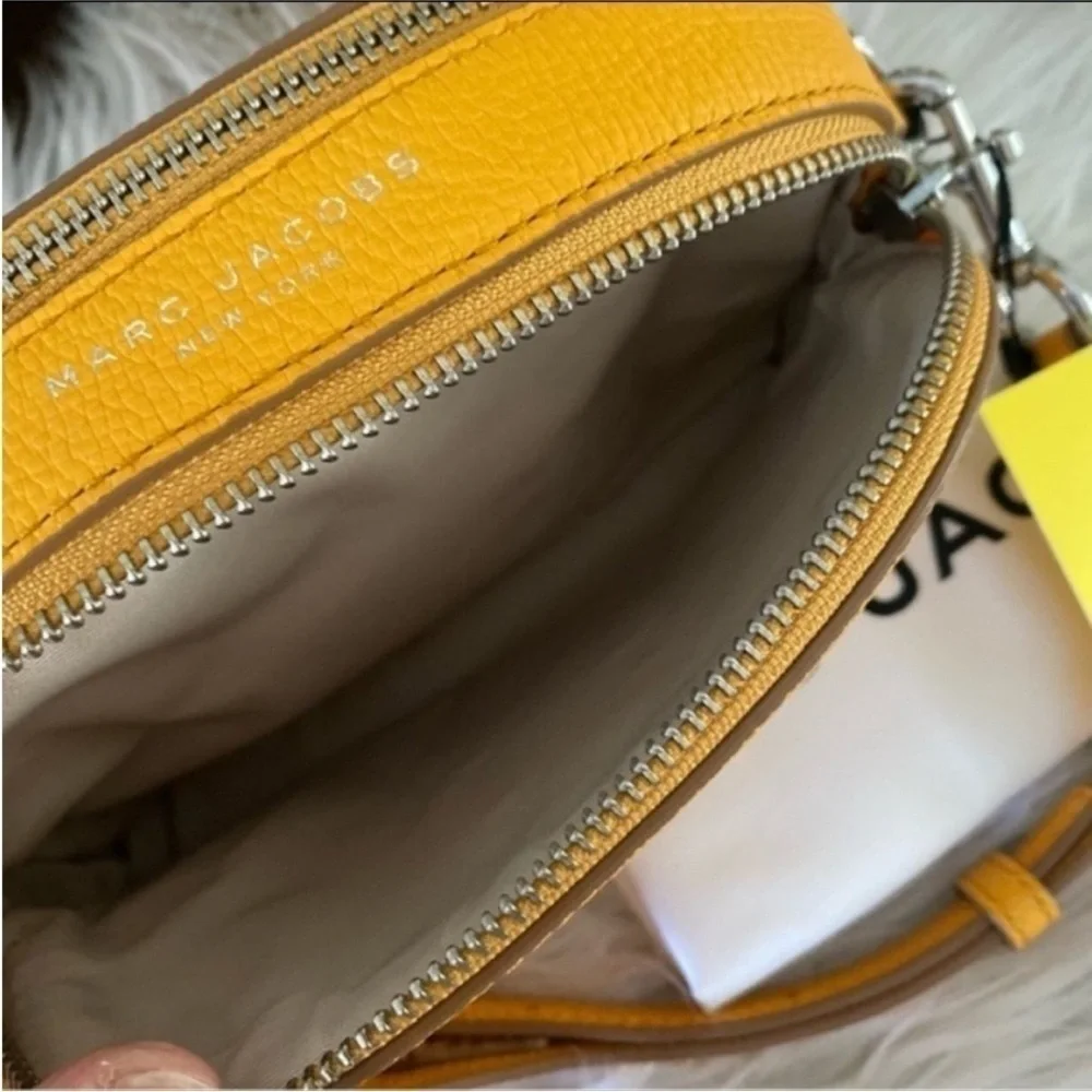 New Marc jacobs shutter leather crossbody bag